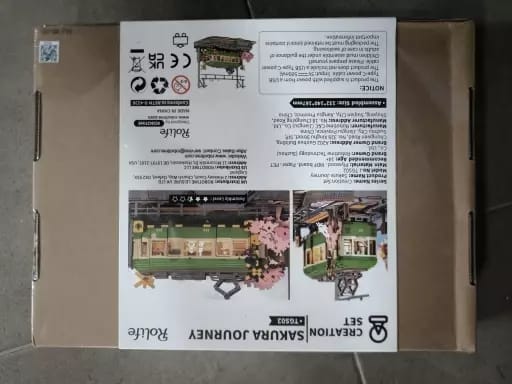 Customer photo review of Rolife London Tour Bus 3D Wooden Puzzle
