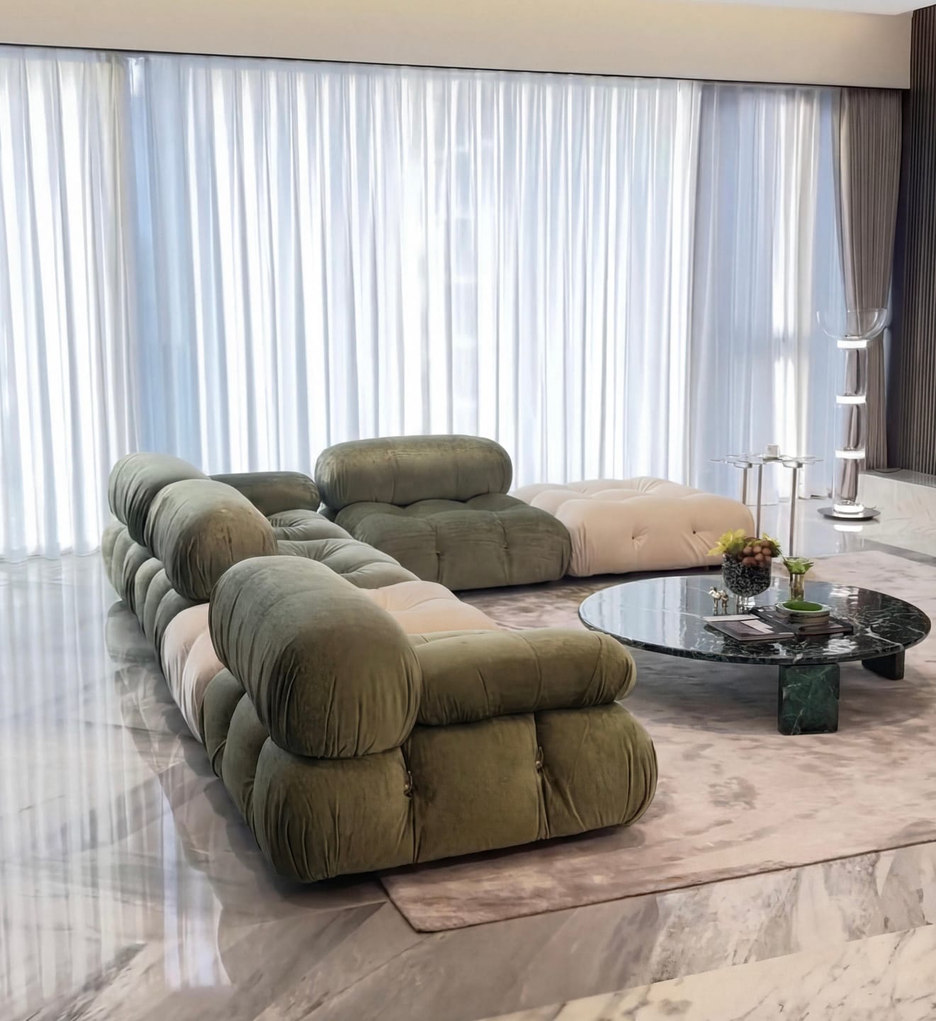 Customer photo review of Hiksnra Sofa 2 Seater | Vacuum Packed Compression Sofa