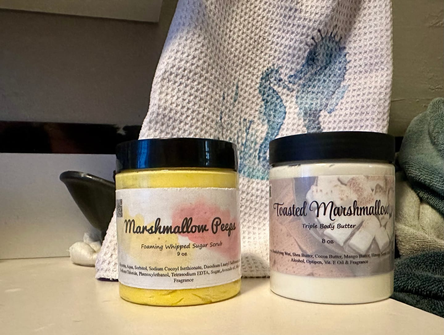Customer photo review of Toasted Marshmallow Triple Body Butter | Always Bubbles