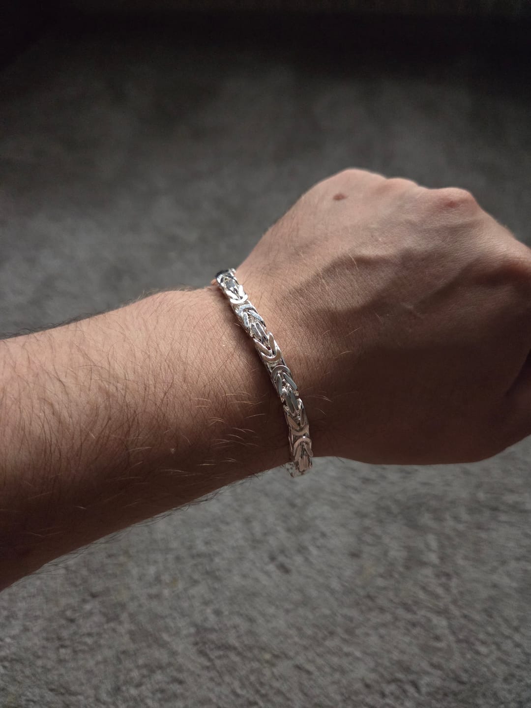 Customer photo review of Kejsarlänk Armband 6mm - 925 Silver