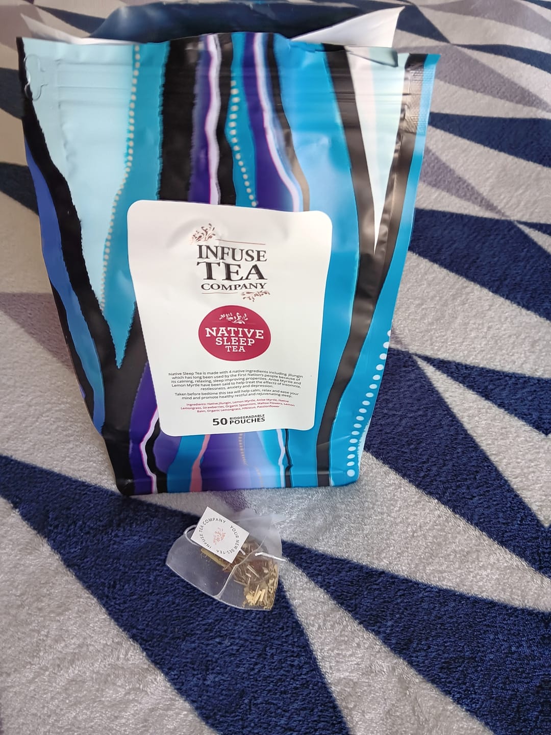 Customer photo review of Native Sleep – Pouches