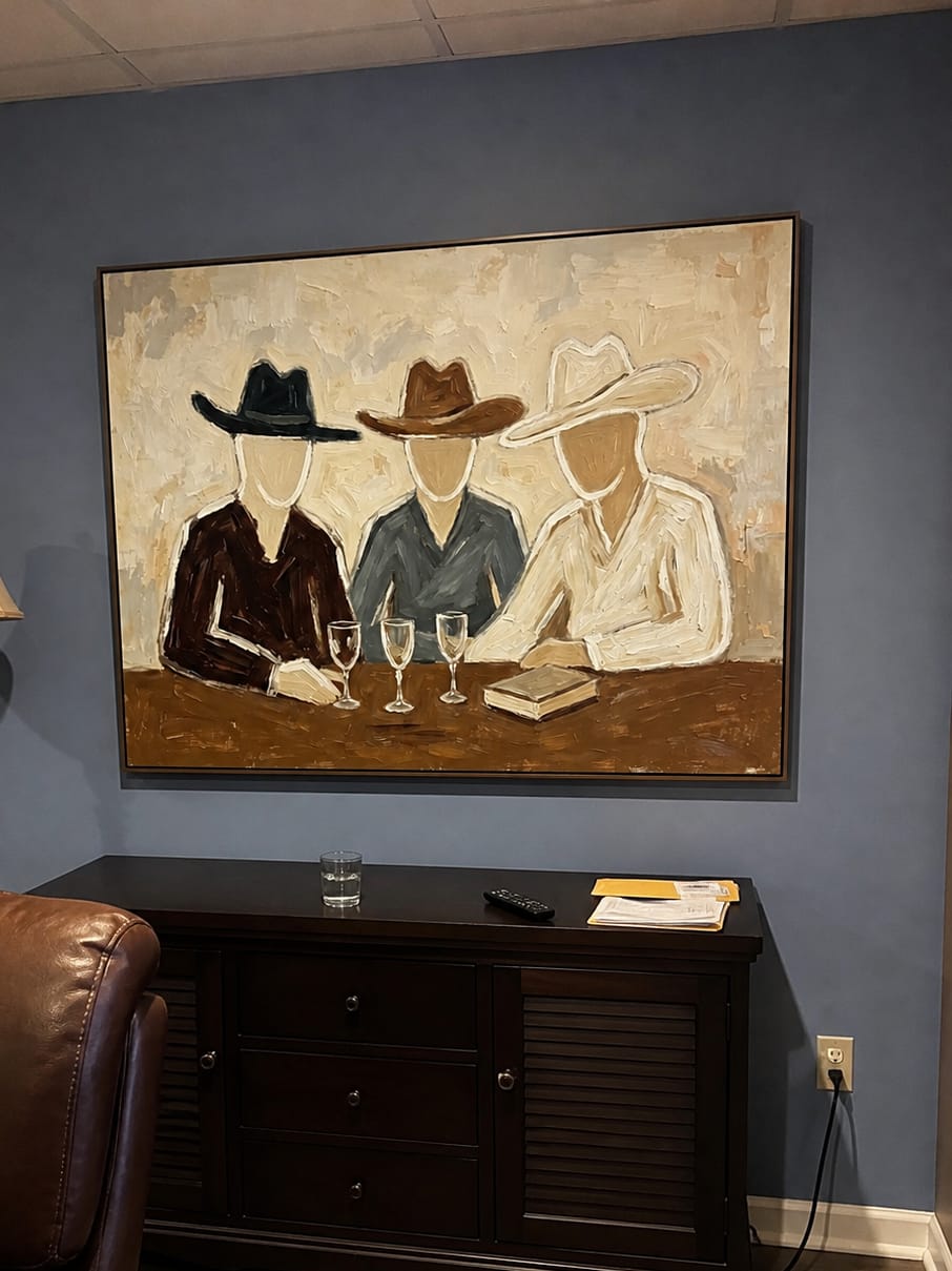 Customer photo review of Vintage Americana Art｜Afternoon Trio