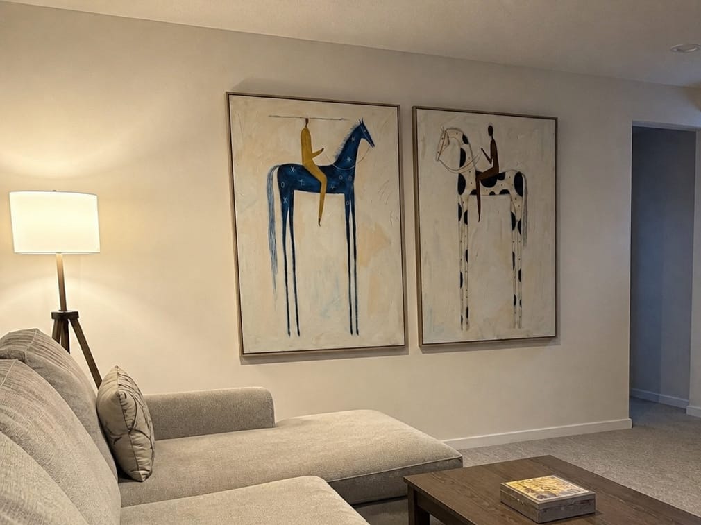 Customer photo review of Vintage Americana Art｜Still Riders
