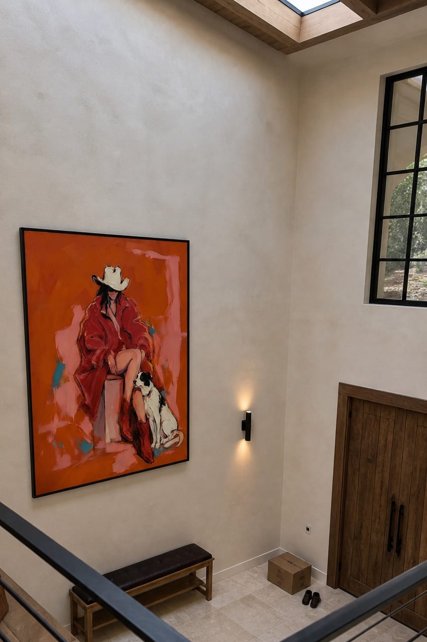 Customer photo review of Western Pop Art｜Rust Hound Companion