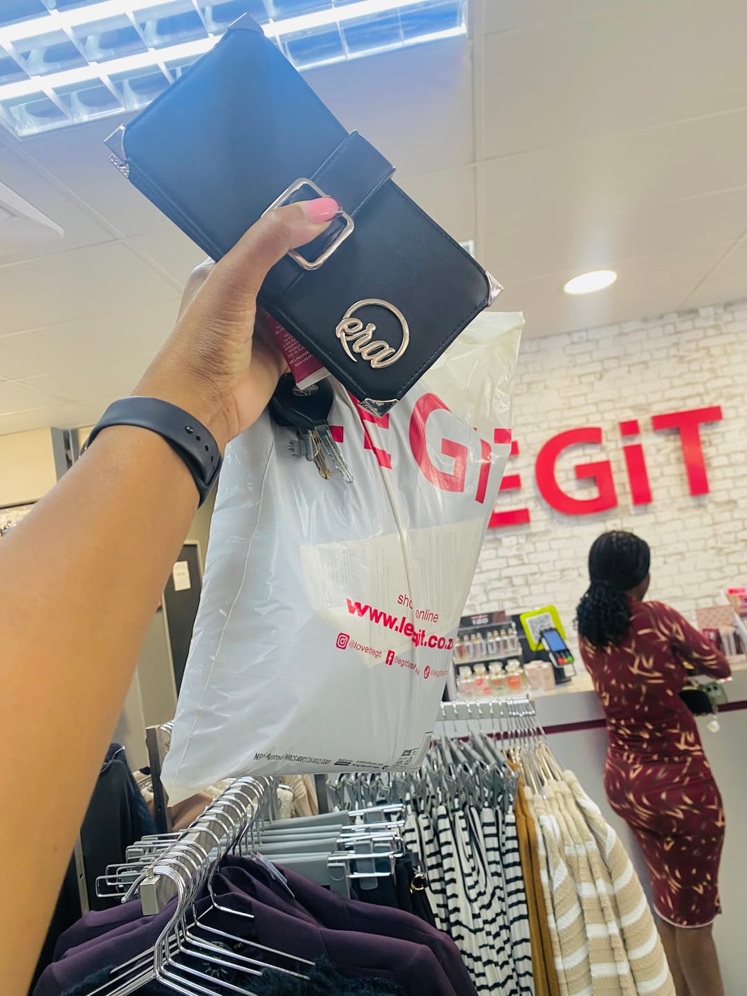 Customer photo review of Black ERA Signature Wallet