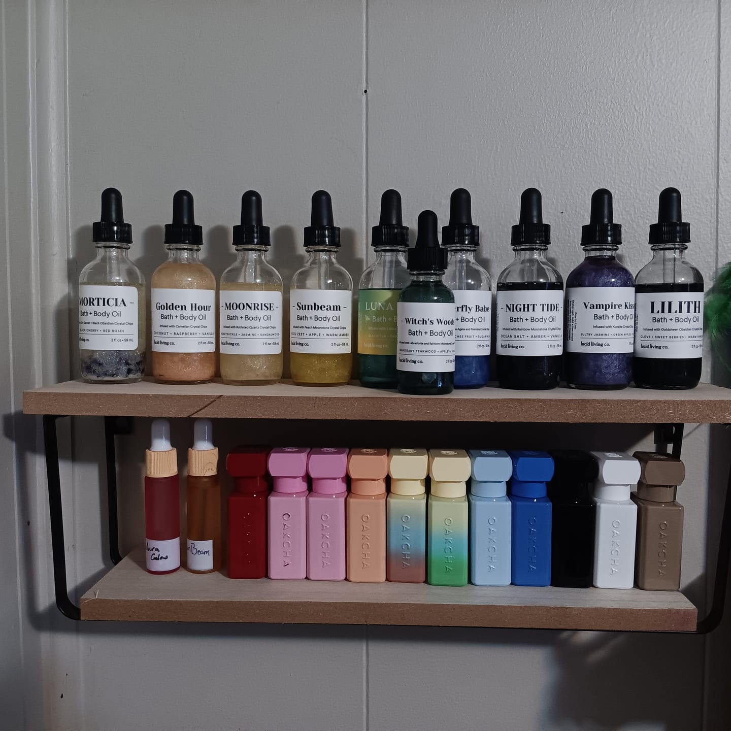 Customer photo review of LILITH Bath & Body Oil