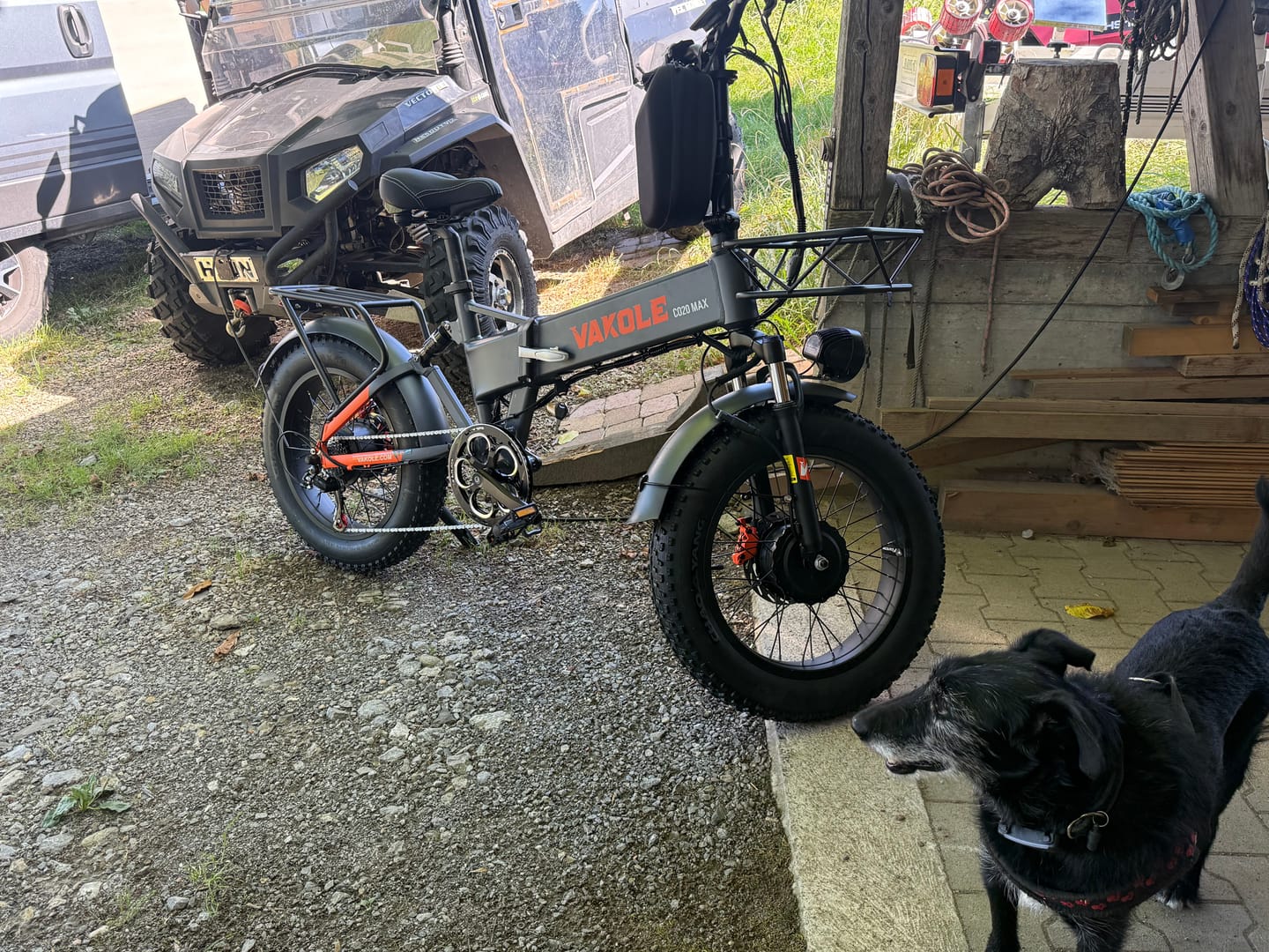 Customer photo review of Vakole CO20 MAX 750W*2 Dual Motor 20" Folding Fat Bike 960Wh with Torque Sensor 20Ah Battery