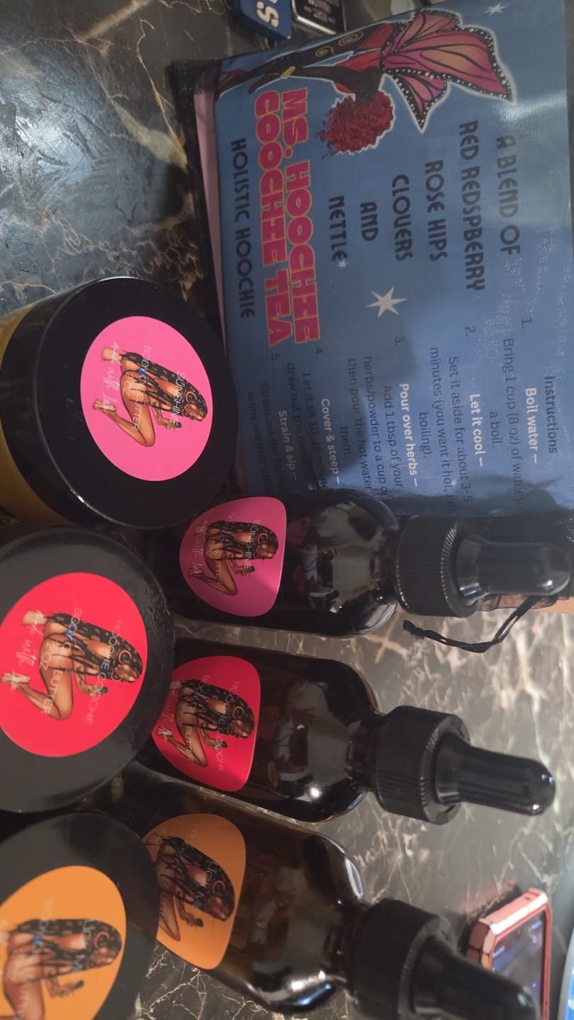 Customer photo review of HOOCHIE SAMPLER  SET ❤️