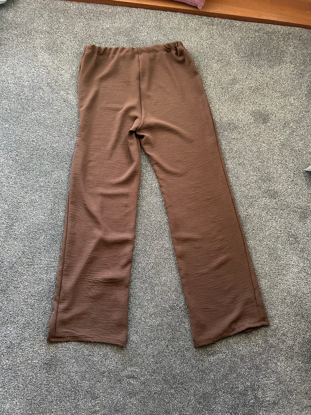 Customer photo review of Plain Italian Stretch Crepe Polyester Fabric