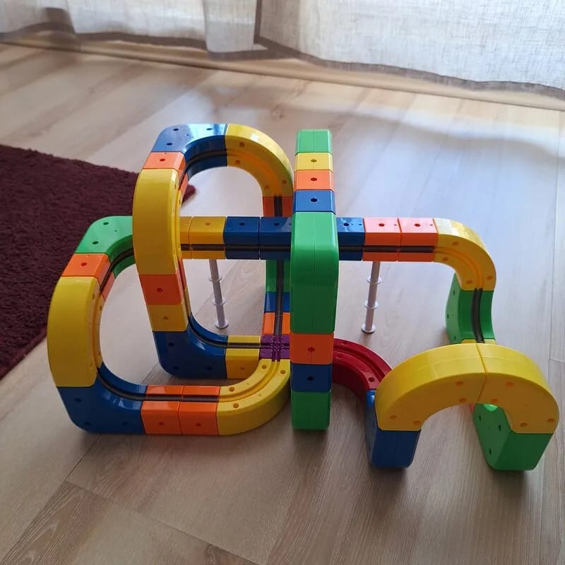 Customer photo review of Sínmester – Kreatív vonatpálya