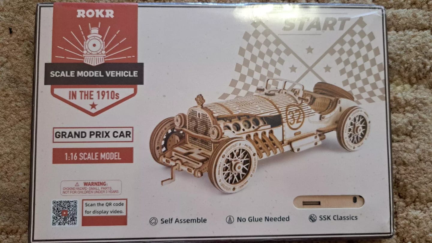 Customer photo review of Heavy Truck Scale Model 3D Wooden Puzzle