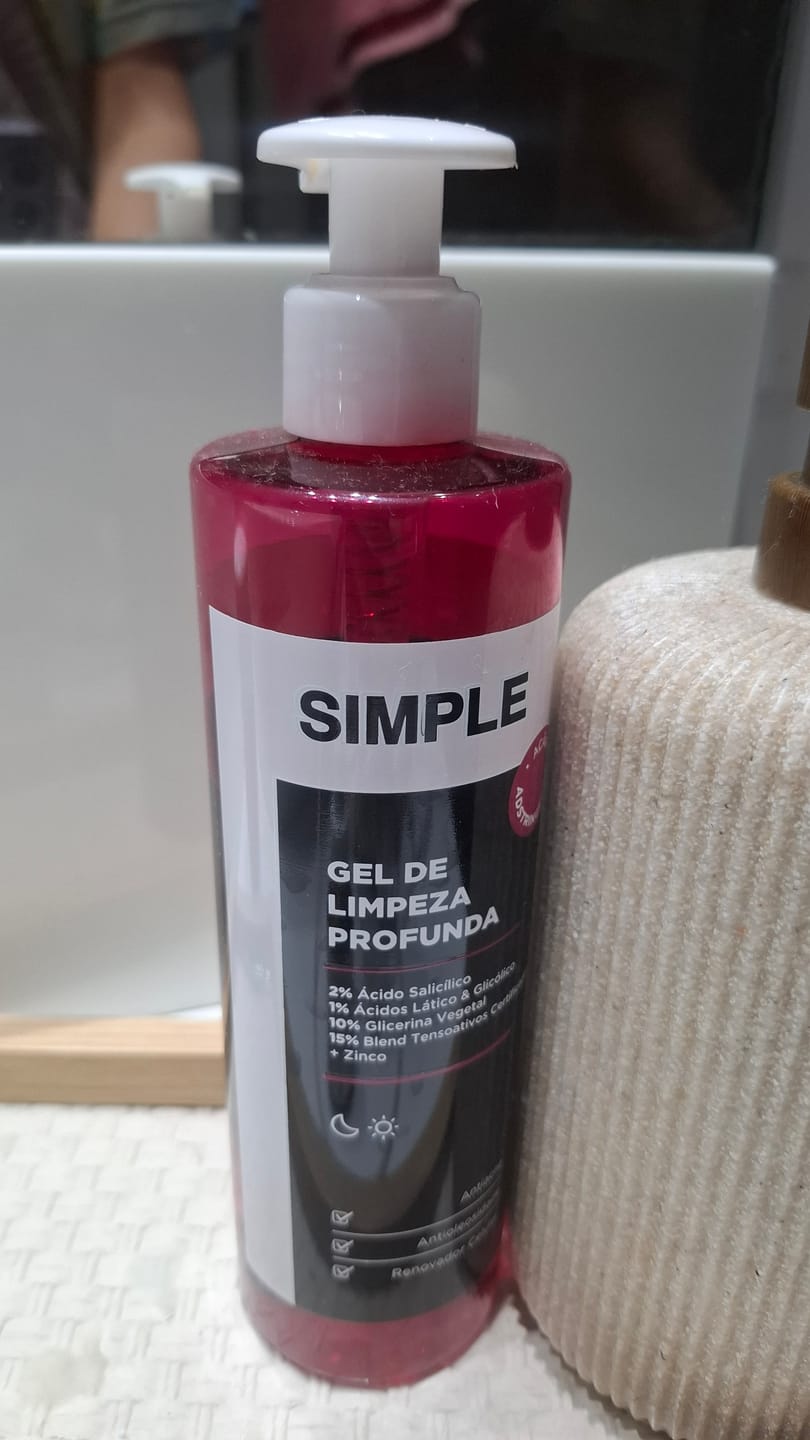 Customer photo review of Gel de Limpeza Profunda