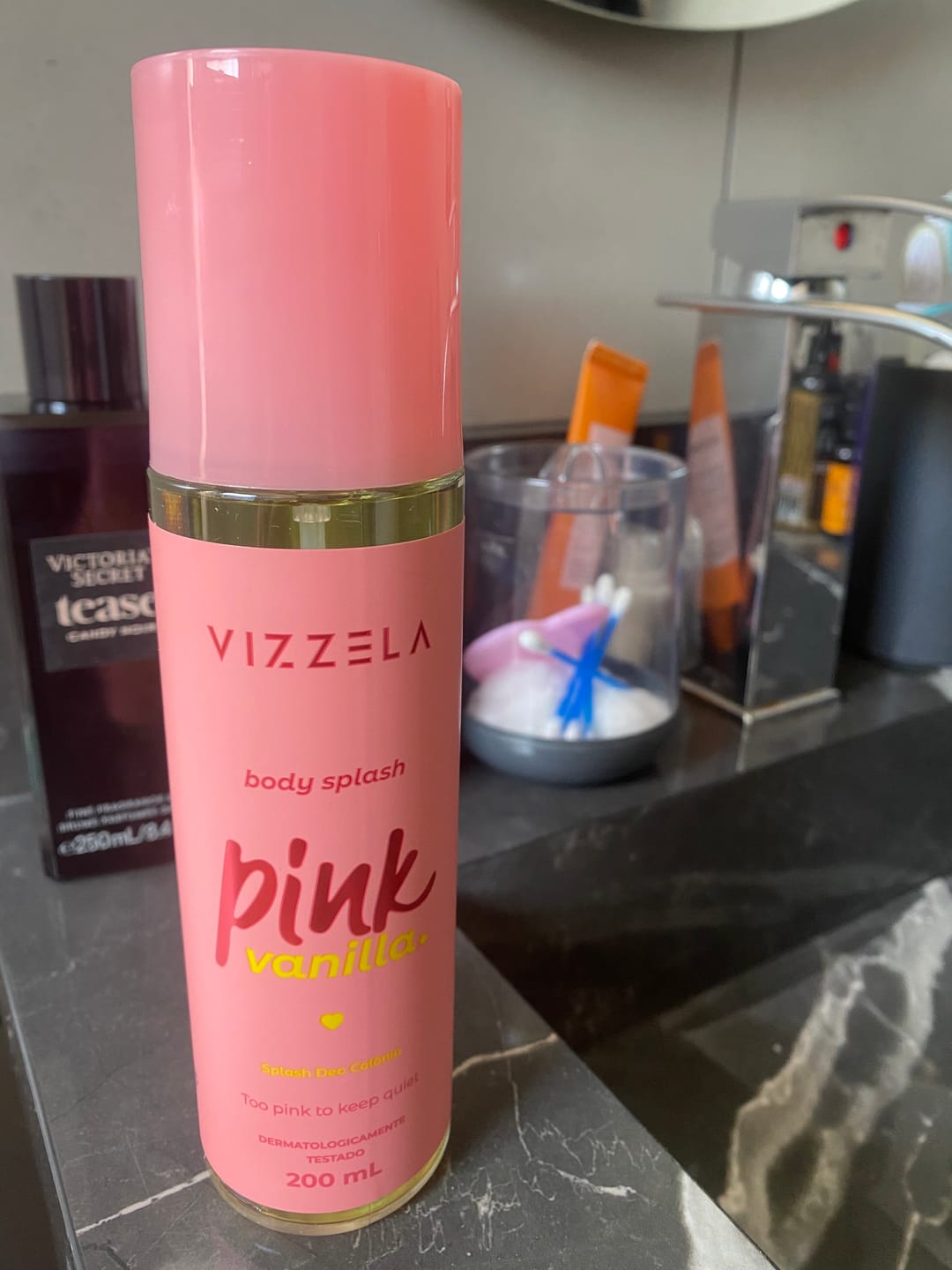 Customer photo review of Body Splash Deo Colônia Pink Vanilla - Vizzela
