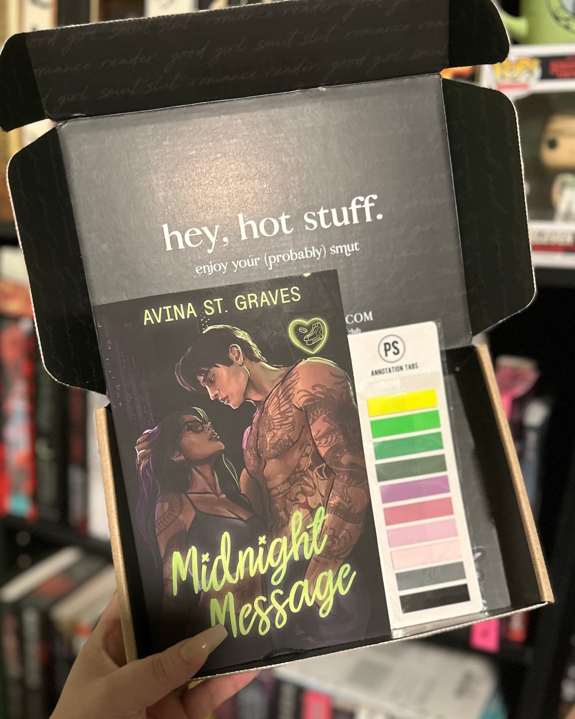 Customer photo review of good girl book club subscription
