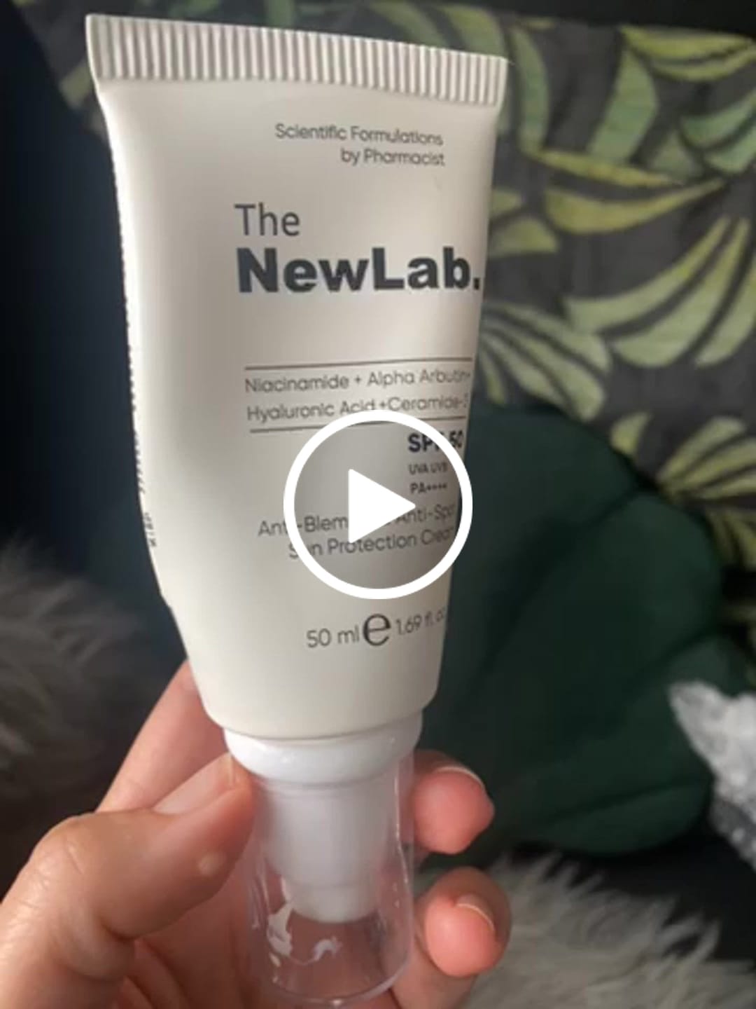 Customer video review of Sonnenschutzcreme LSF 50