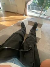 Customer photo review of "Professional Air Compression Leg Recovery System for Circulation and Lymphatic Drainage"