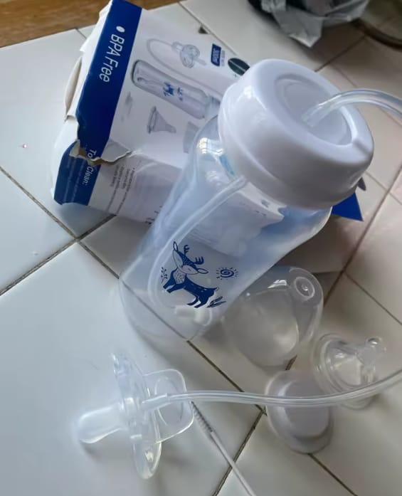 Customer photo review of Latido Eterno™ Biberón 3 en 1