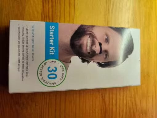 Customer photo review of AeroFlow Pro — Despeja tu nariz tapada y vuelve a respirar libre, de día y de noche