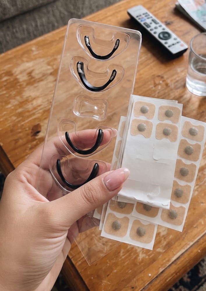 Customer photo review of Oxia — Kit Dilatador Nasal Magnético