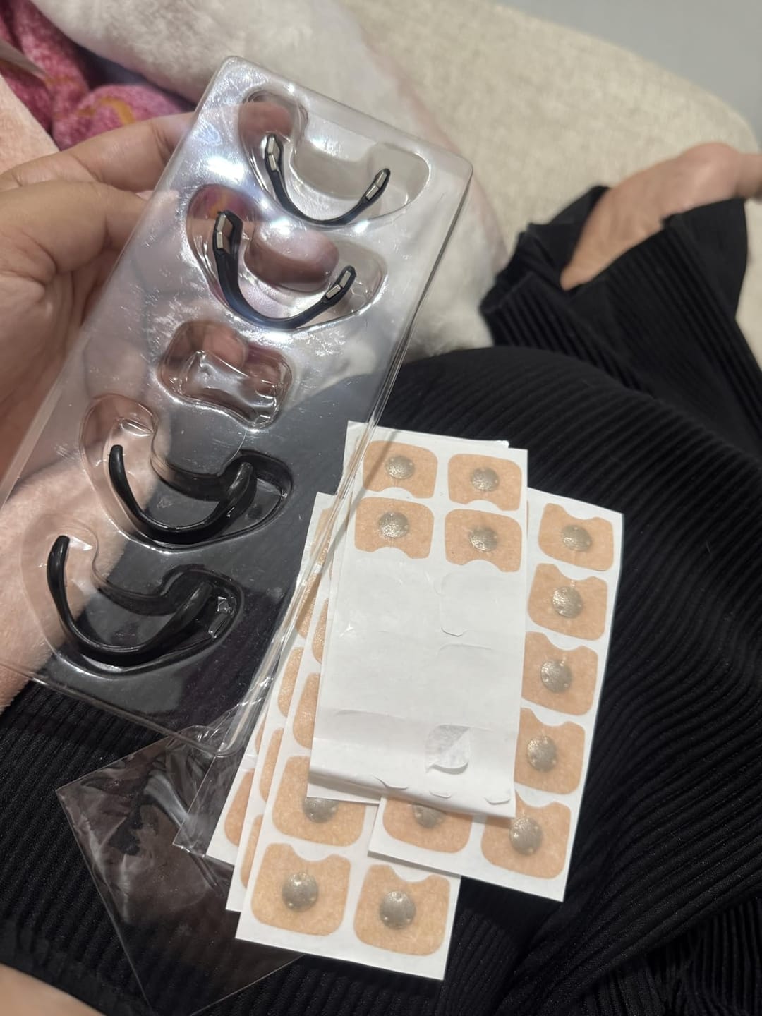 Customer photo review of Oxia — Kit Dilatador Nasal Magnético