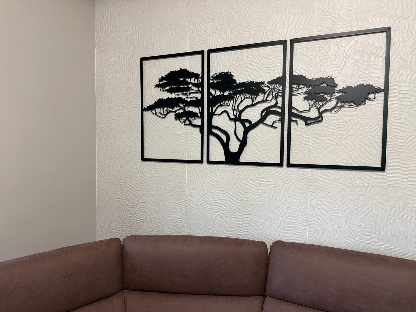 Customer photo review of Décoration murale en métal noir - Arbre de vie Africain