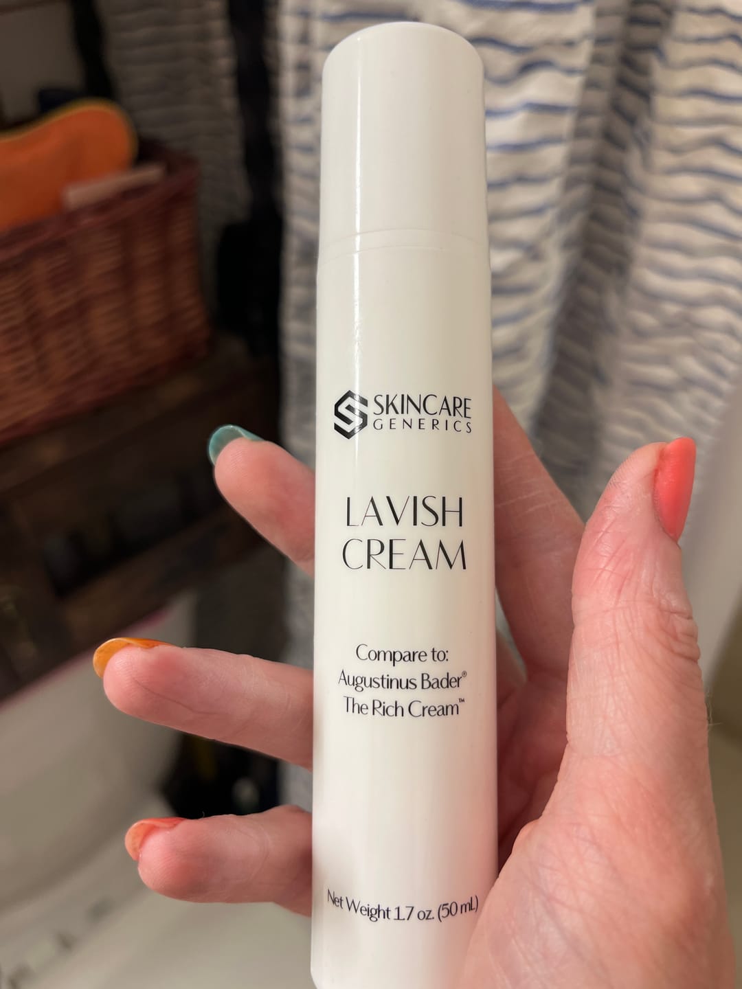 Customer photo review of LAVISH CREAM | RICH HYDRATION