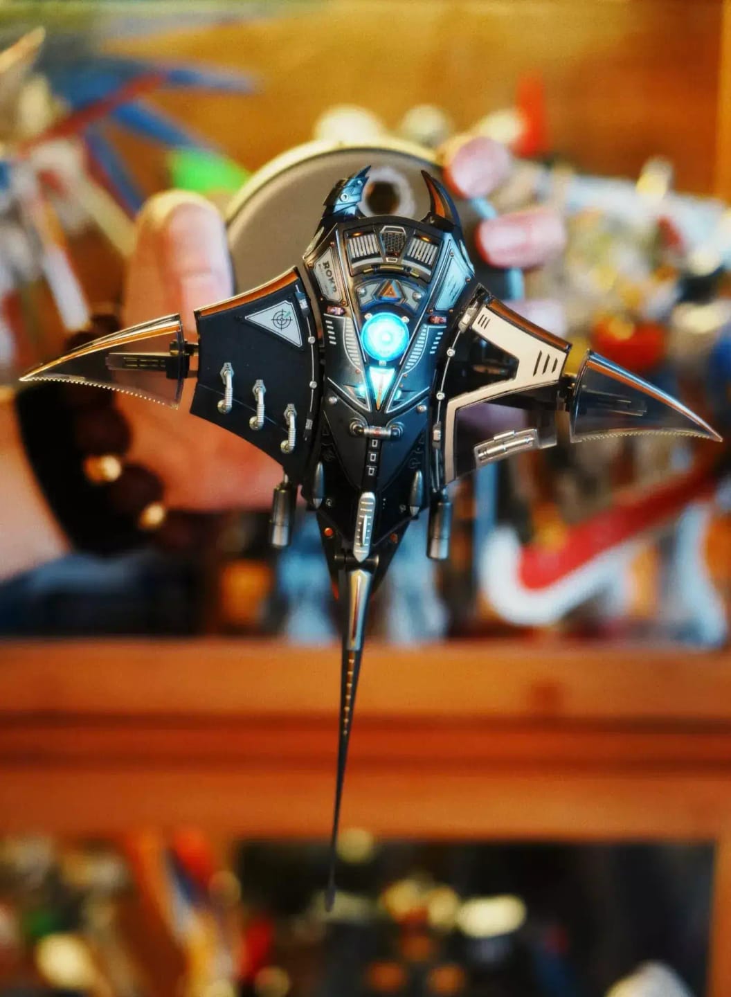 Customer photo review of Mechanical Manta Ray Kit – ROKR MI06 Ocean Model