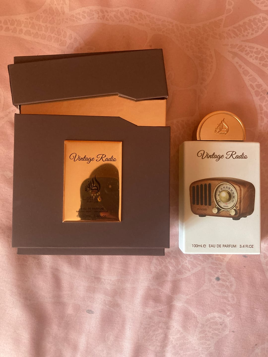 Customer photo review of Vintage Radio Eau De Parfum 100ml - Lattafa