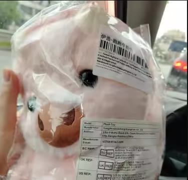 Customer photo review of Salla-Gör Hareketli Peluş - Beyaz İnek