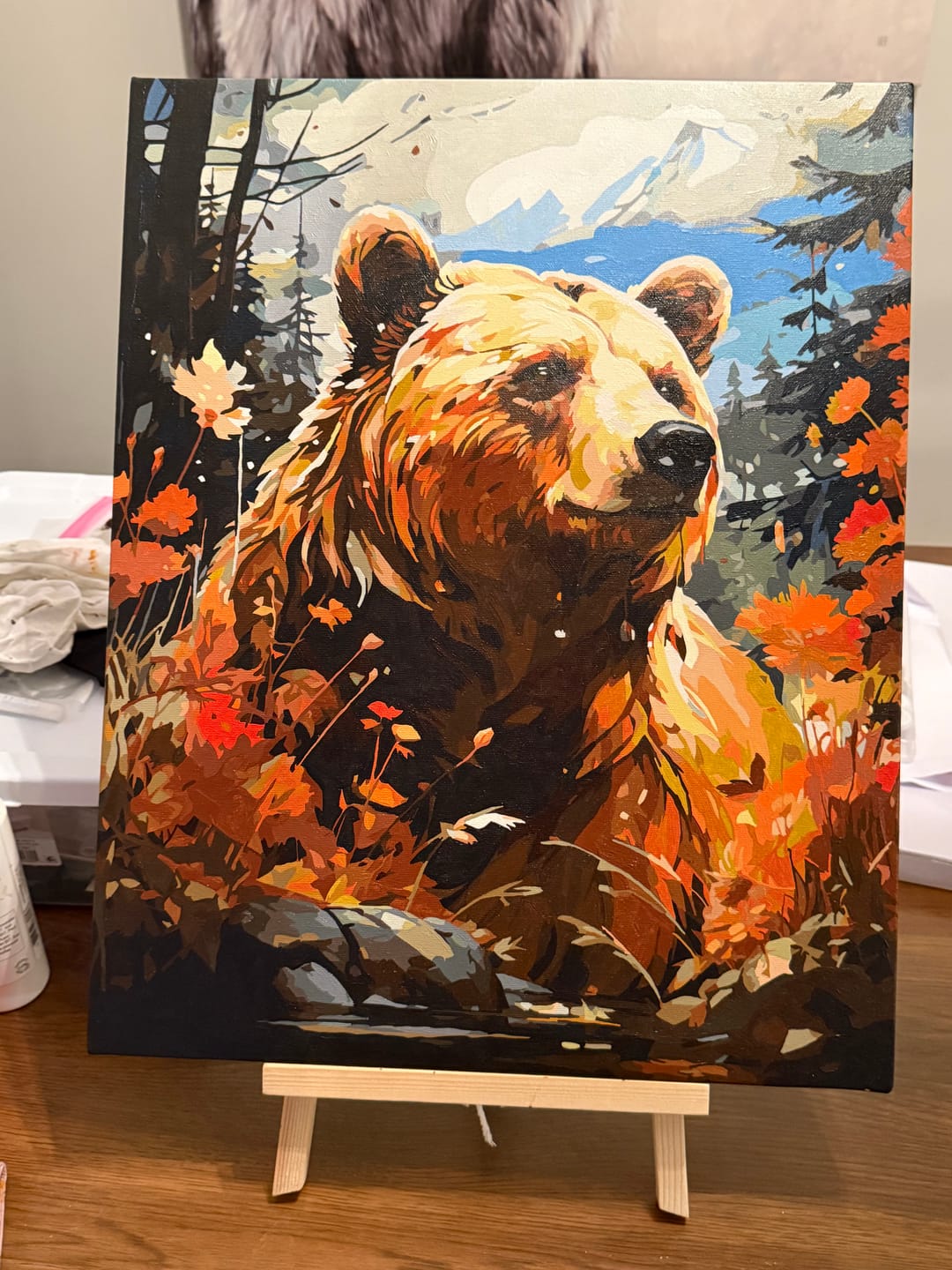Customer photo review of Grizzly Bear Portrait
