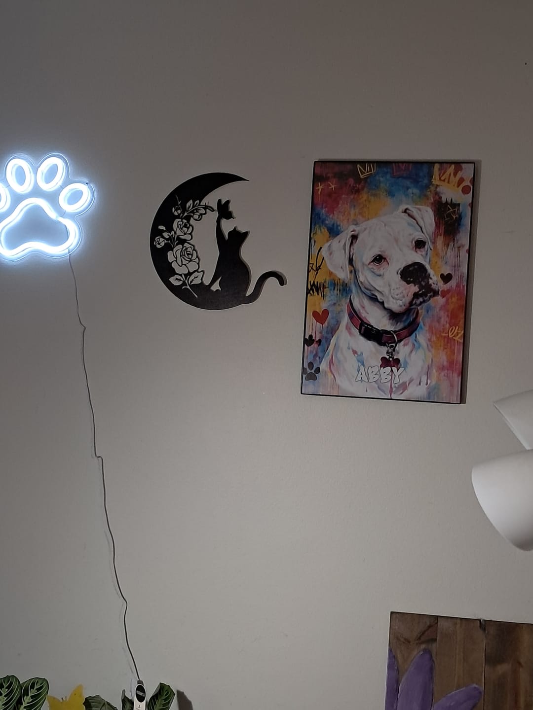 Customer photo review of Graffiti - Personalized Poster