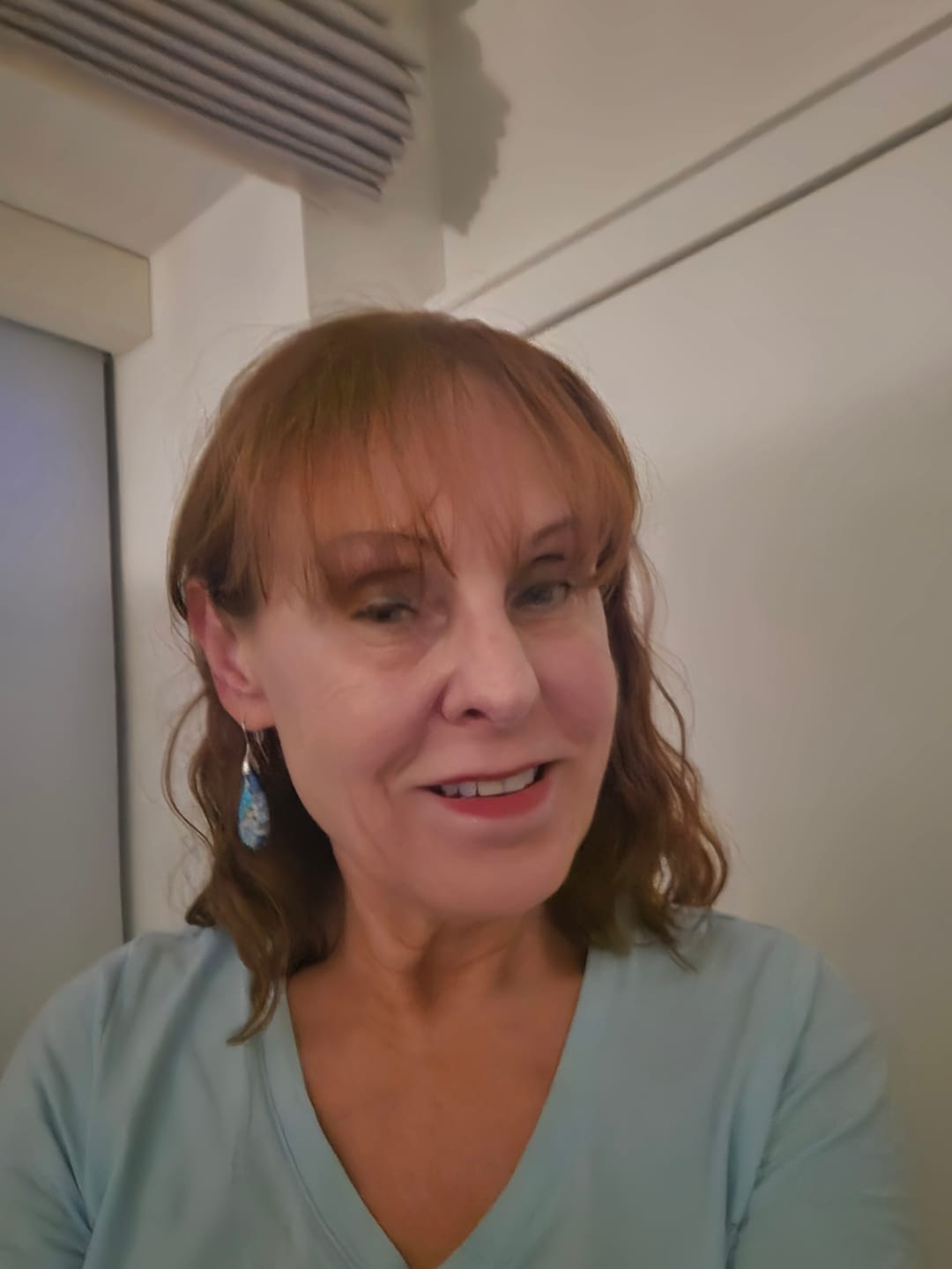 Customer photo review of Intense Ocean Energy Earrings