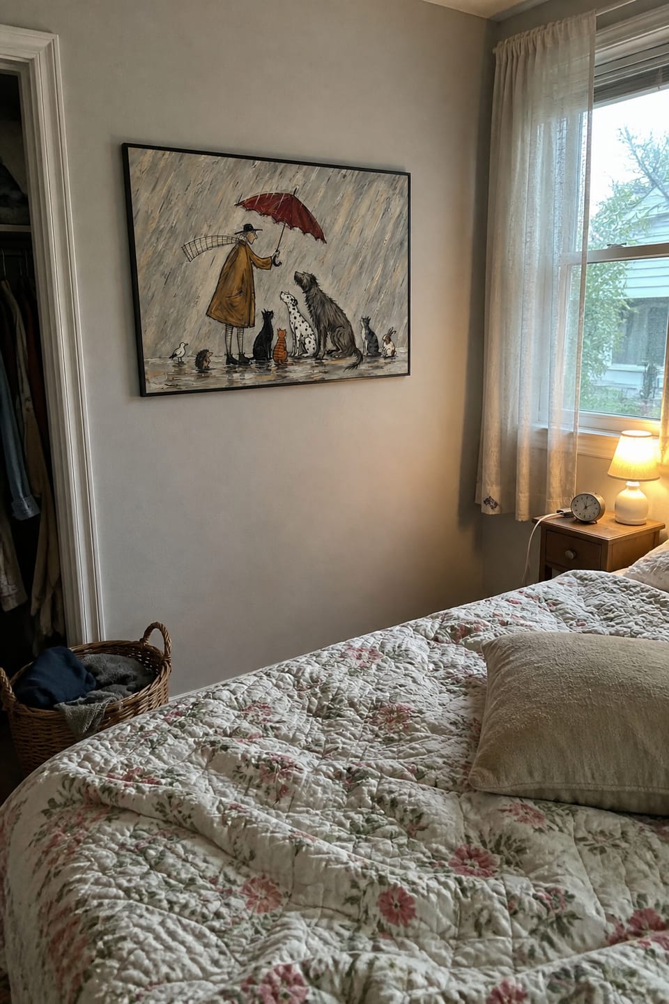 Customer photo review of Modern Folk Art｜Rainy Day Gathering