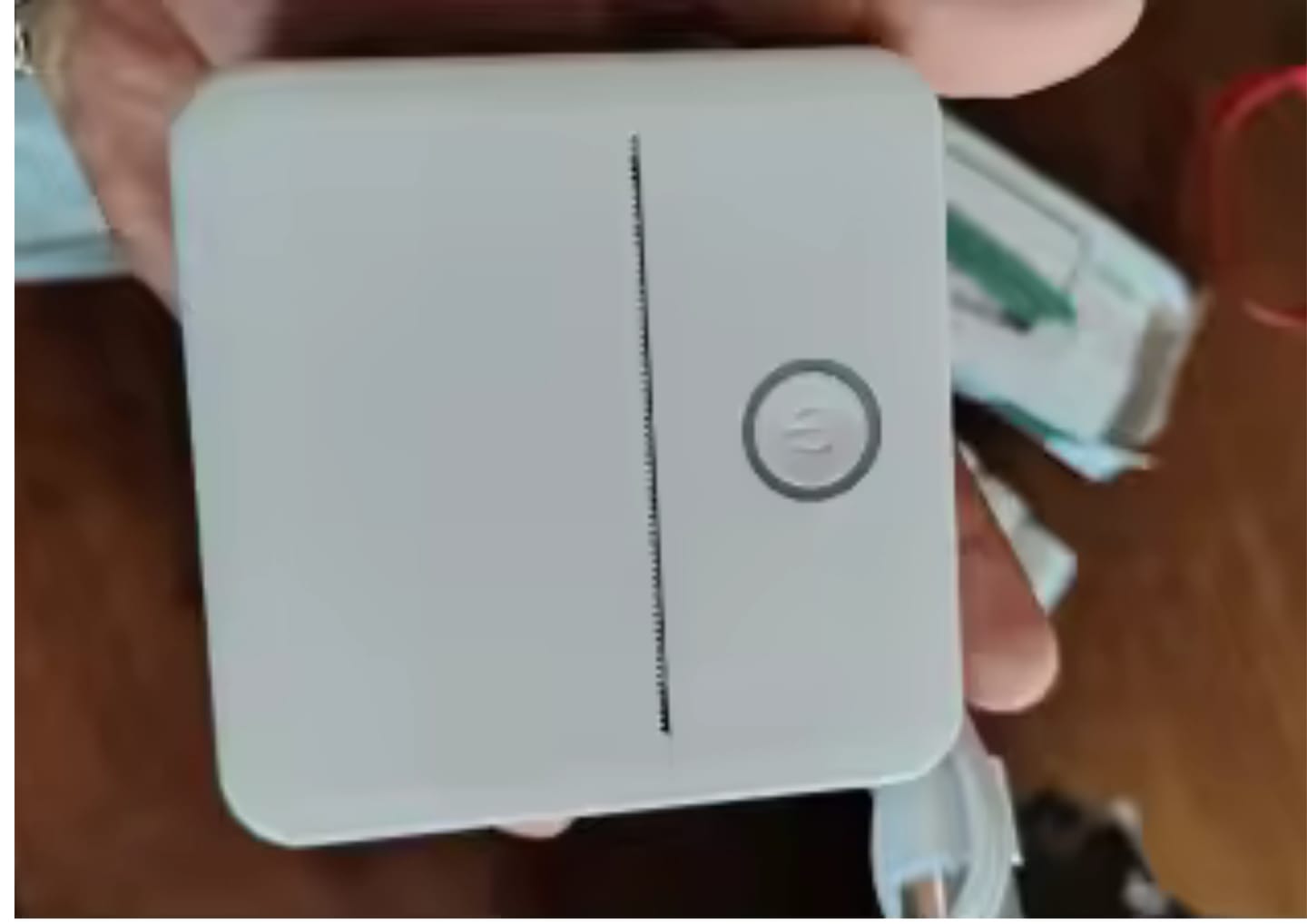 Customer photo review of Mini Impresora Térmica Bluetooth Portátil