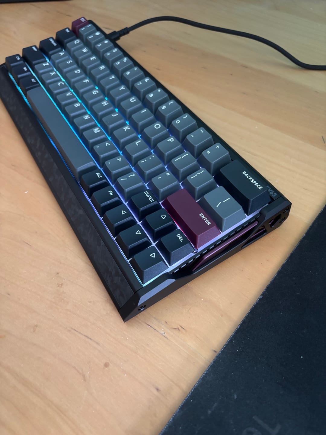 Customer photo review of IQUNIX EV63 Hall Effect Keyboard