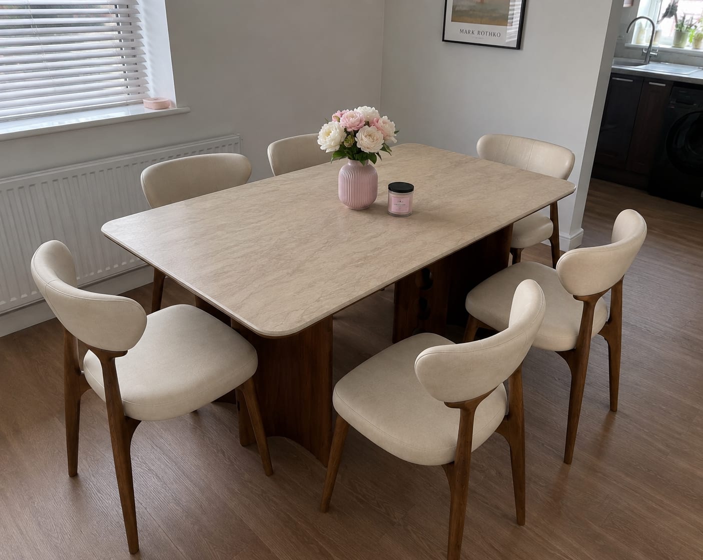 Customer photo review of Marlborough Dining Table