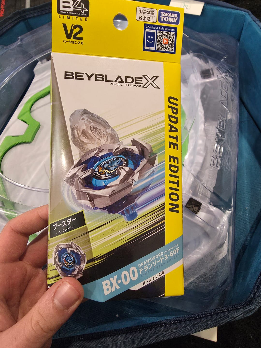 Customer photo review of [Pre-Order] Beyblade X BX-00 Dran Sword 3-60F Version 2.0 B4 Limited Edition