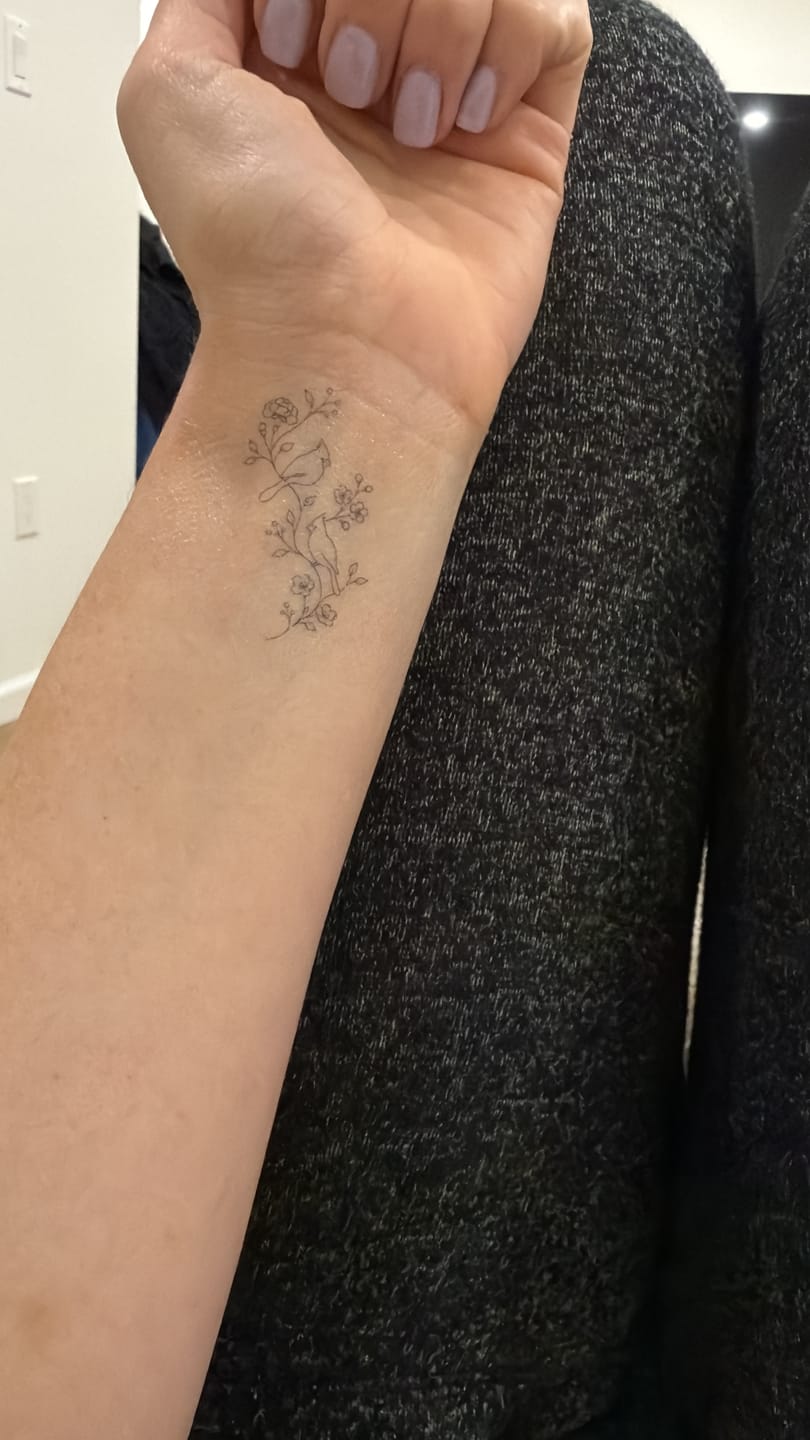 Customer photo review of Create Your Own Tattoo