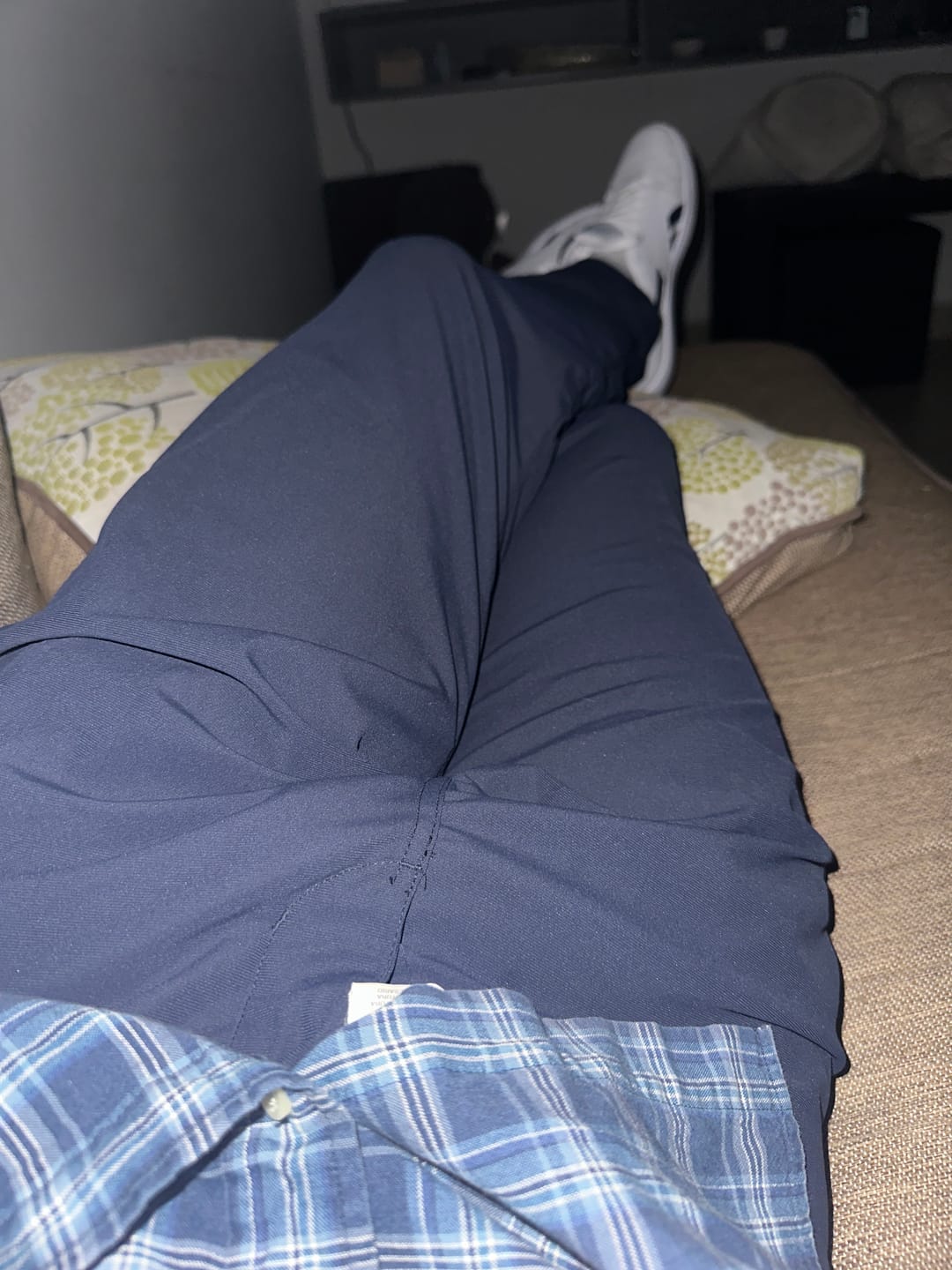 Customer photo review of 5-Pocket Pants - Navy