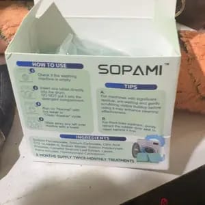 Customer photo review of Pulizia Profonda Tablet per Lavatrice Neutralizza Odori Animali