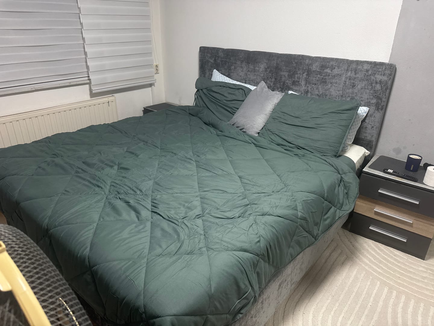 Customer photo review of Boxspring met opbergruimte Sierra