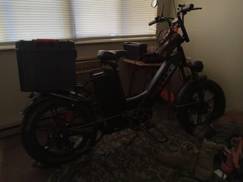 Customer photo review of Wallke H7 Step-thru | All-Wheel Drive Fat Tire eBike
