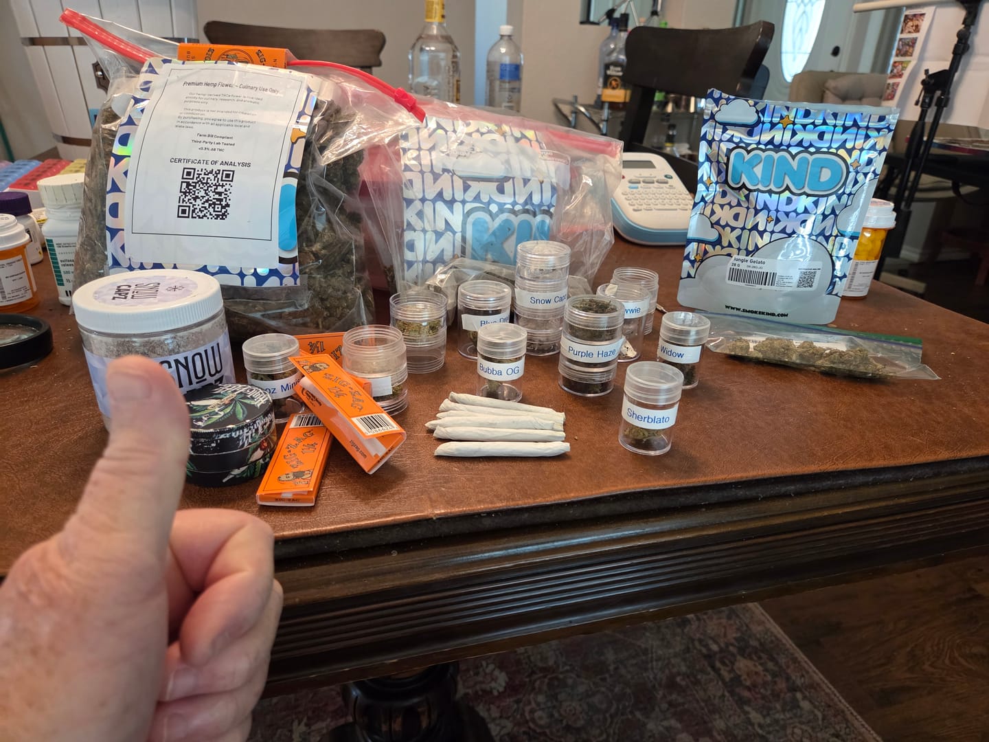 Customer photo review of Peanut Butter Cup - 28 Grams - Indica