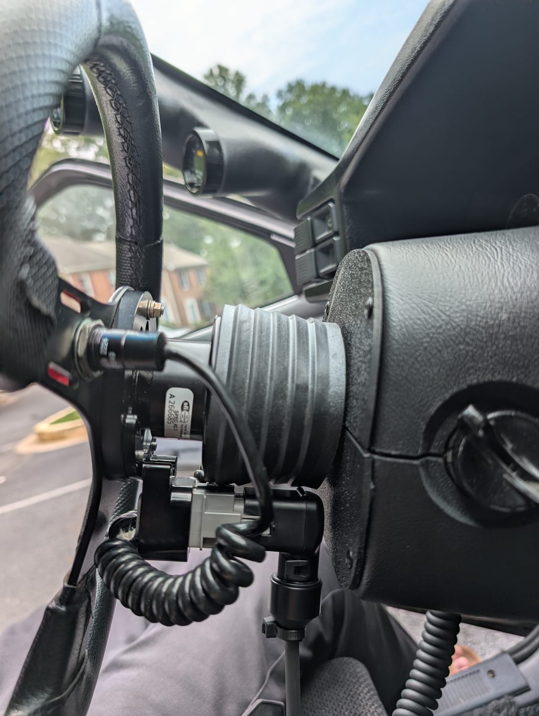 Customer photo review of Motion GM/Ford Bolt-On SFI Steering Quick Release Hub 5/6 Bolt Pattern 15-270