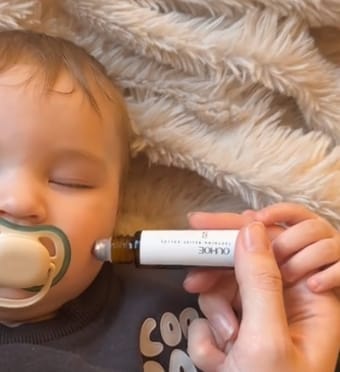 Customer photo review of Mamas Zahnruhe: Zahnungsroller