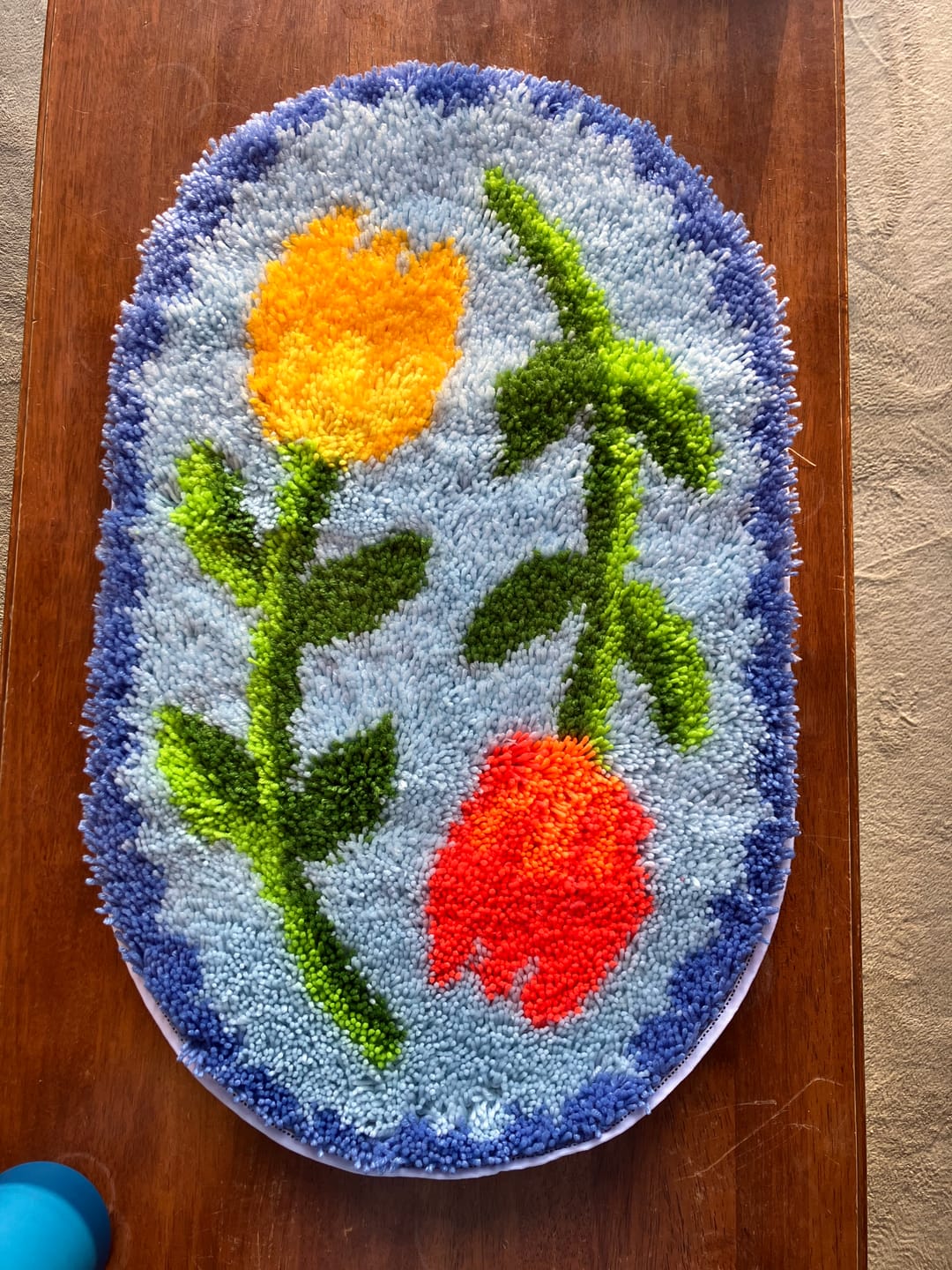 Customer photo review of ALMALFI  TULIP FEVER - XL Rug Making Kit