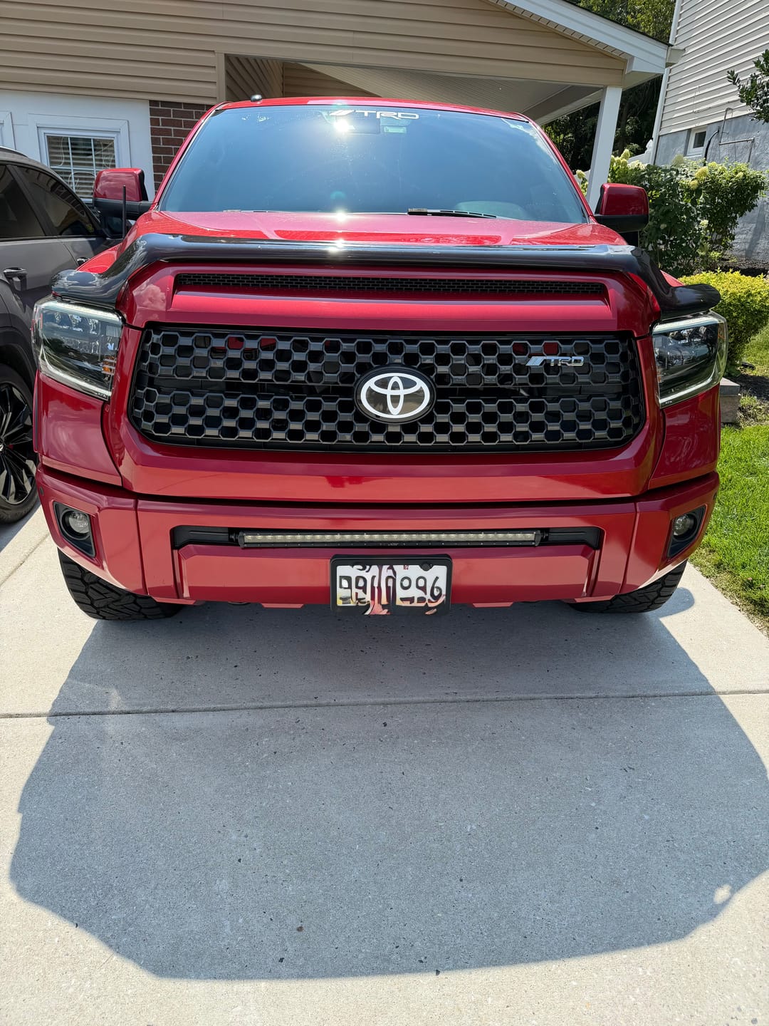 Customer photo review of Toyota Logo Front Grille LED Dynamic Illuminated Emblem Compatible with ACC Radar