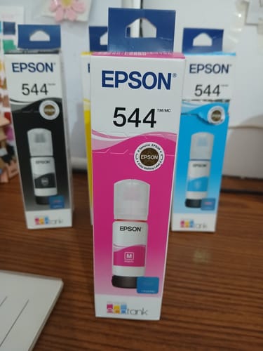 Customer photo review of Botella de Tinta Epson 544 Magenta