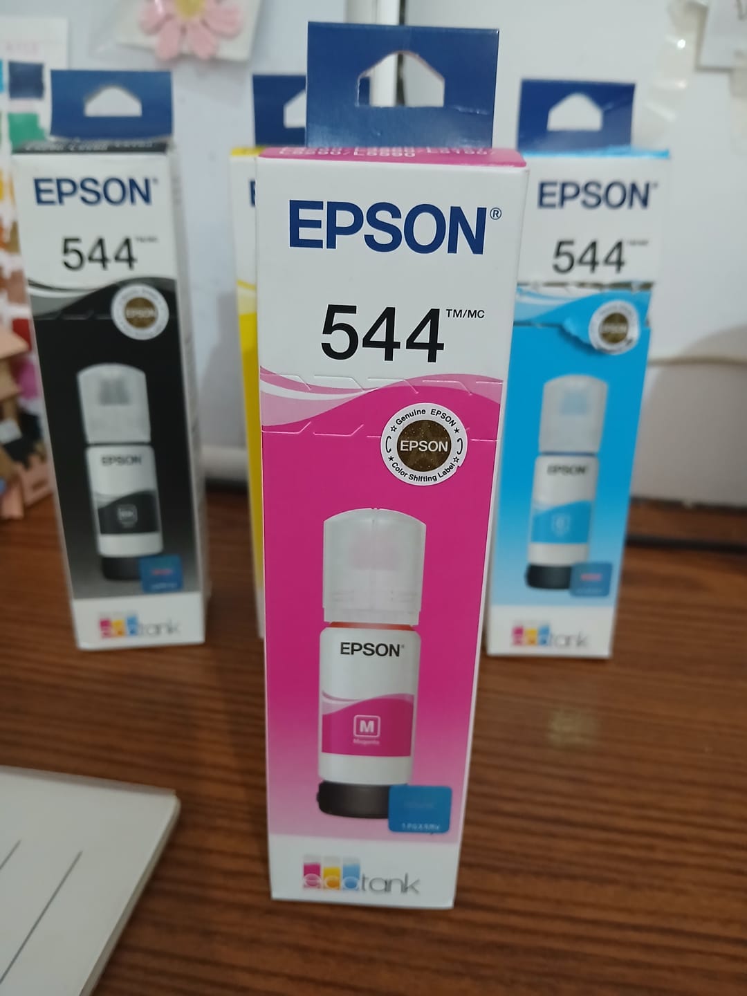 Customer photo review of Botella de Tinta Epson 544 Magenta