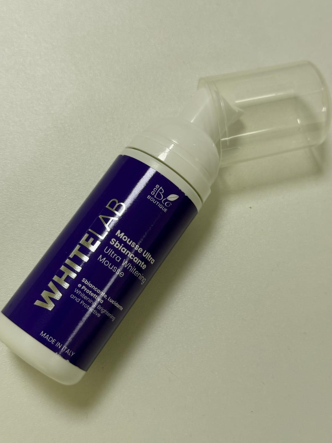 Customer photo review of Espuma Ultra Blanqueadora - White Lab